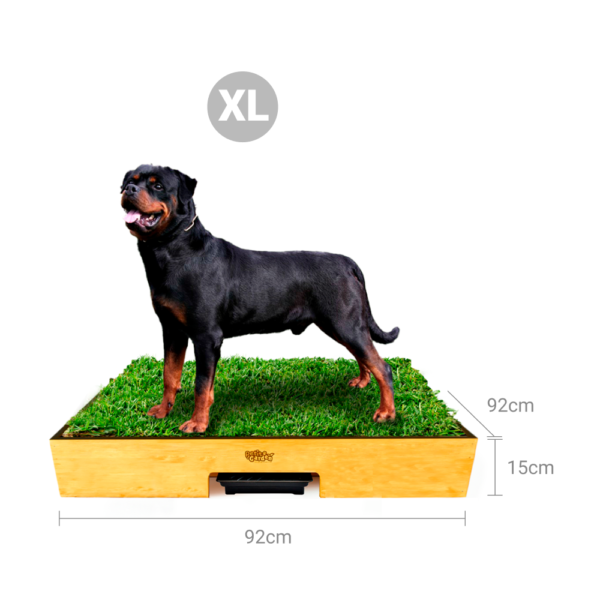 petit garden talla xl medidas - sanitario de pasto natural para peros