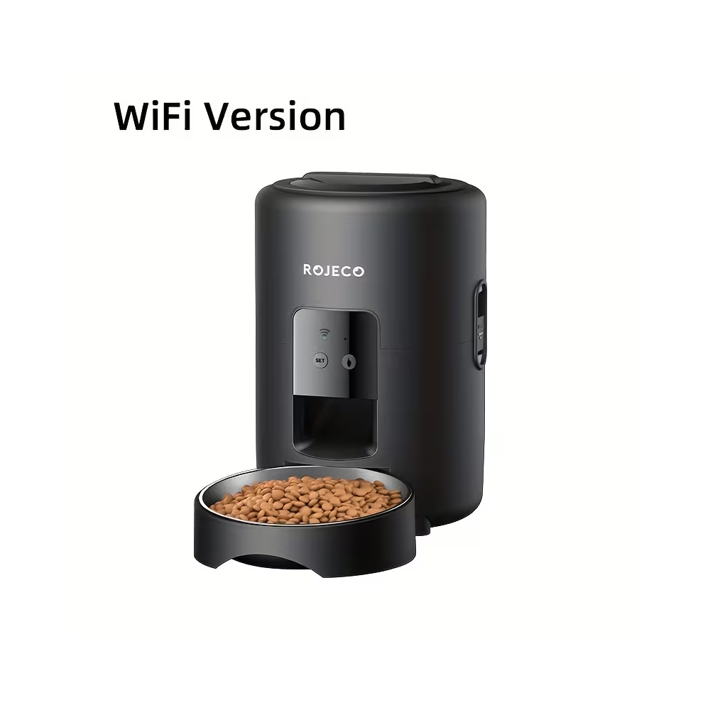 dispensador automático de comida para mascotas smart wifi