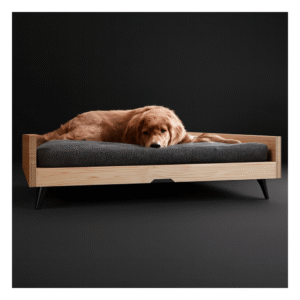 cama para perro decorativa
