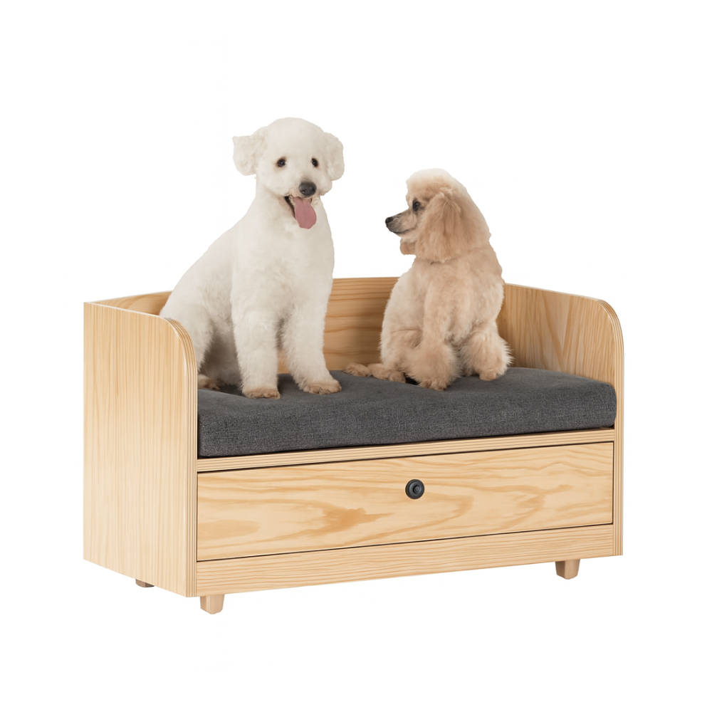 cama para perro decorativa